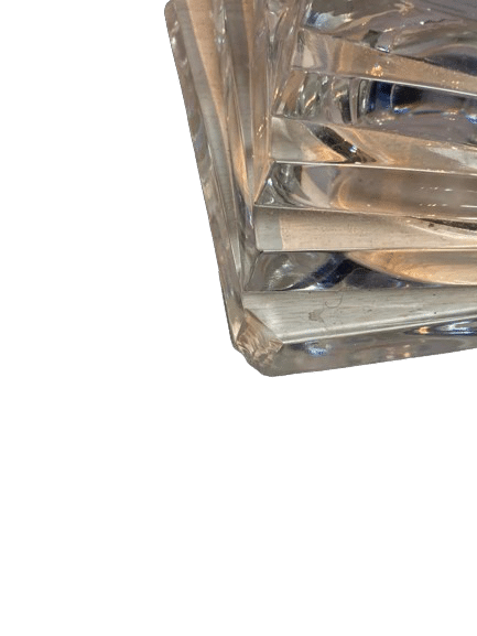 Paire de vases en verre coloré inspiration art déco