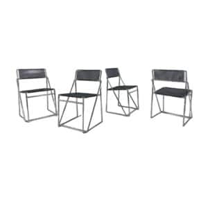 suite de quatre chaises nuova x line