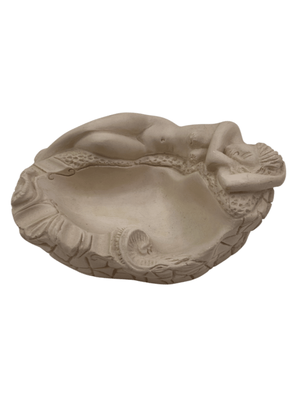 vide poche plâtre femme nue