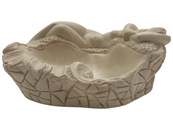 vide poche plâtre femme nue