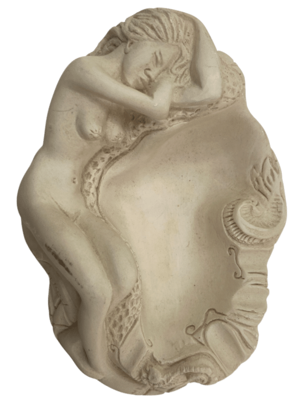 vide poche plâtre femme nue