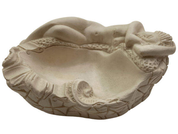 vide poche plâtre femme nue