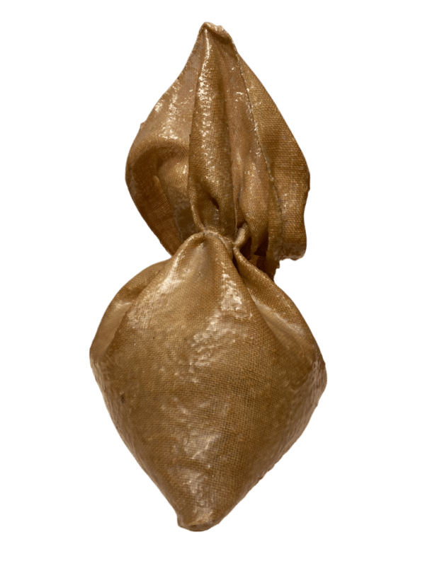 lampe forme sac résine