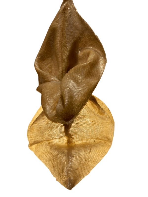 lampe forme sac résine