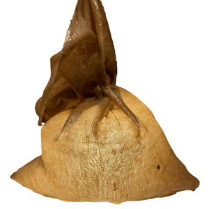 lampe forme sac résine