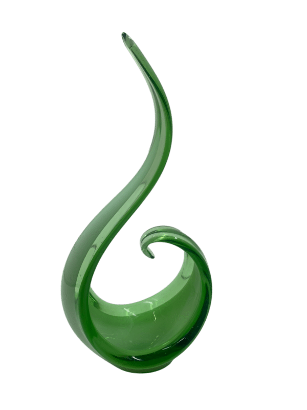 sujet en verre abstrait style art nouveau