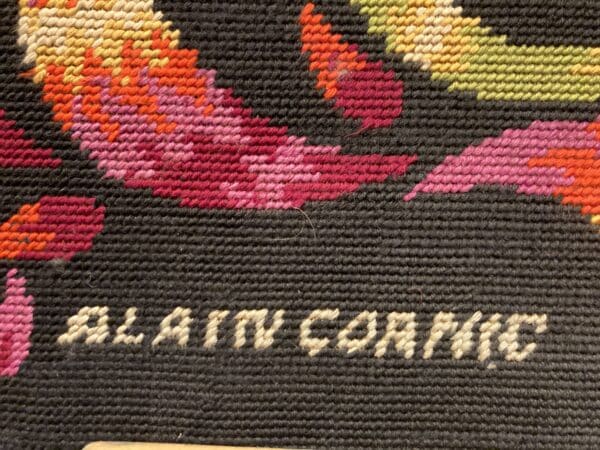 Tapisserie l'oiseau de feu Alain Cornic