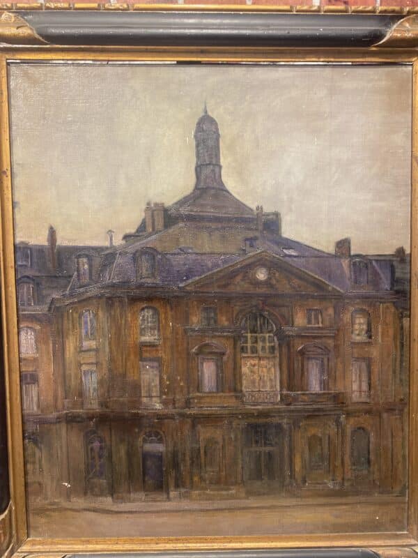 huile sur toile encadrée
