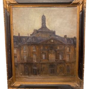 huile sur toile encadrée
