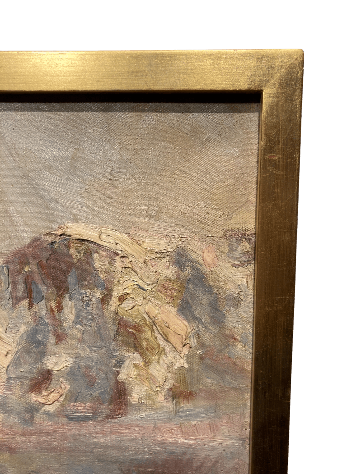 huile sur toile paysage