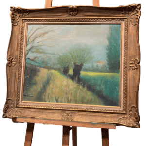 Huile sur toile paysage
