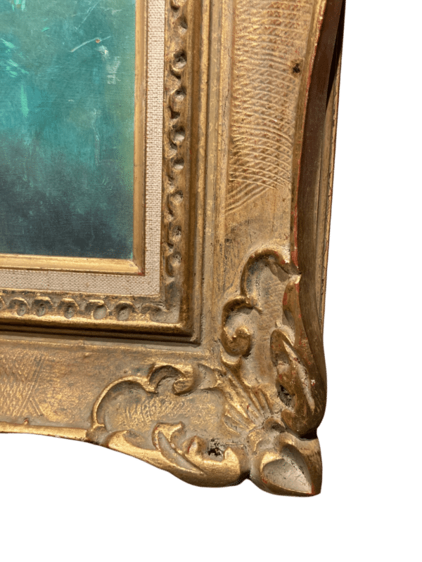 Huile sur toile paysage