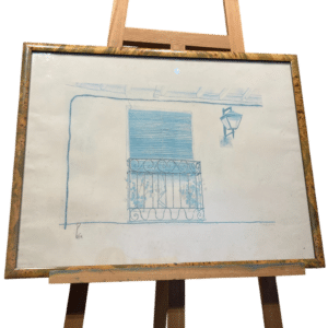 lithographie signée Bile