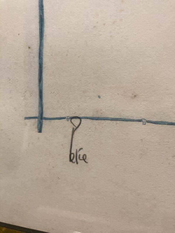 lithographie signée Bile