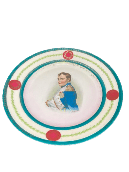 lot six assiettes porcelaine MZ AUSTRIA