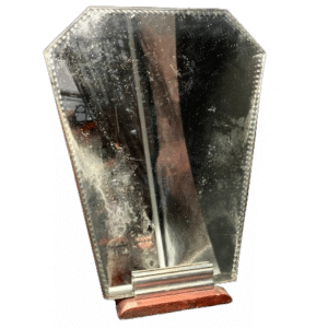 miroir socle bois époque art déco