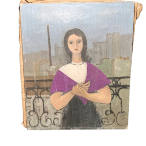 Peinture signée F. MACCARI