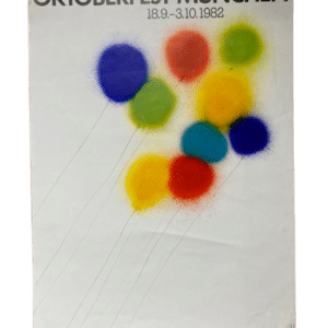 Affiche oktoberfest munchen