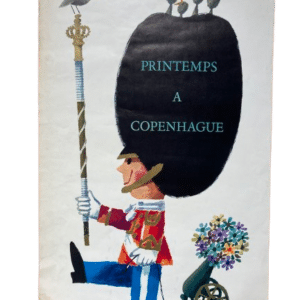affiche printemps a copenhague signée antoni