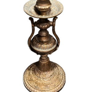 ancien bougeoir de bateau à balancier en bronze