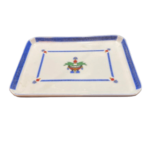 centre de table porcelaine de Limoges signé cartier