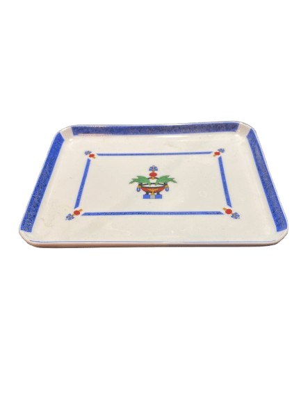 centre de table porcelaine de Limoges signé cartier