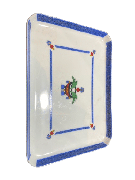 centre de table porcelaine de Limoges signé cartier