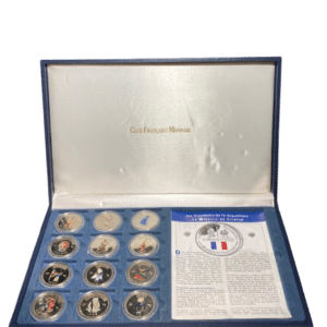 Coffret collection médaille trésor d' égypte club français de la monnaie