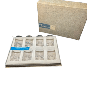 coffret huit verres cocktail daum
