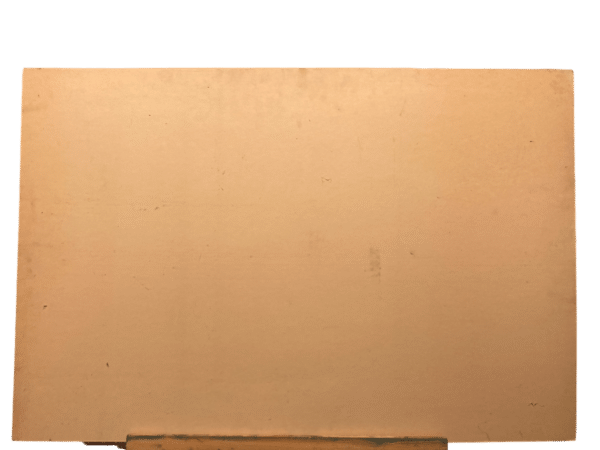 dessin contrecollé sur mica