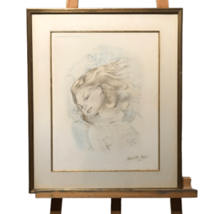 dessin signé Mariette Lydis numéroté