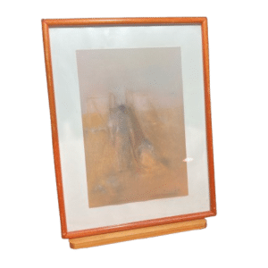 encadré abstrait signé bonhant 89