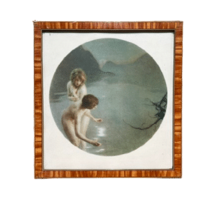 gravure signée paul chabas