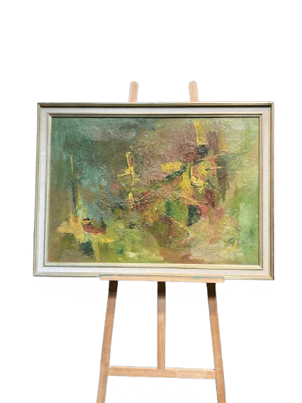 huile sur toile art abstrait borneiih 68