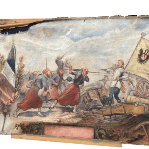 huile sur toile bataille mary loiseau