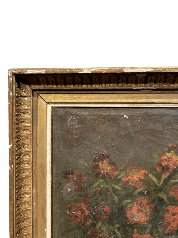 huile sur toile nature morte