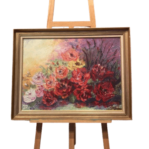 huile sur toile nature morte signée Gakoffleur