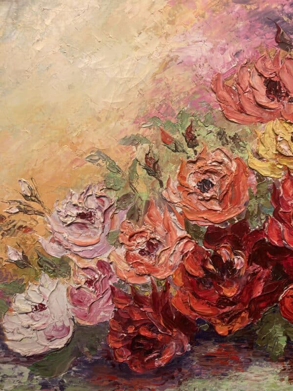 huile sur toile nature morte signée Gakoffleur