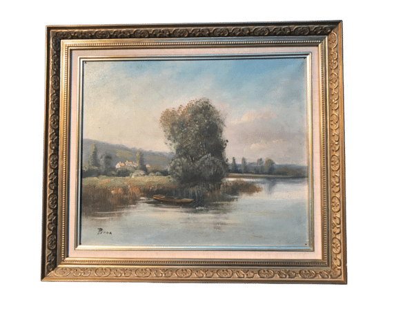 huile sur toile paysage