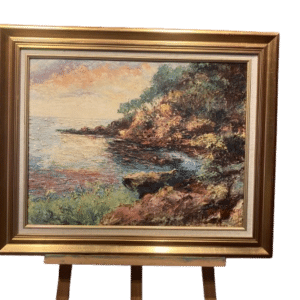 huile sur toile paysage signée Gakoffleur