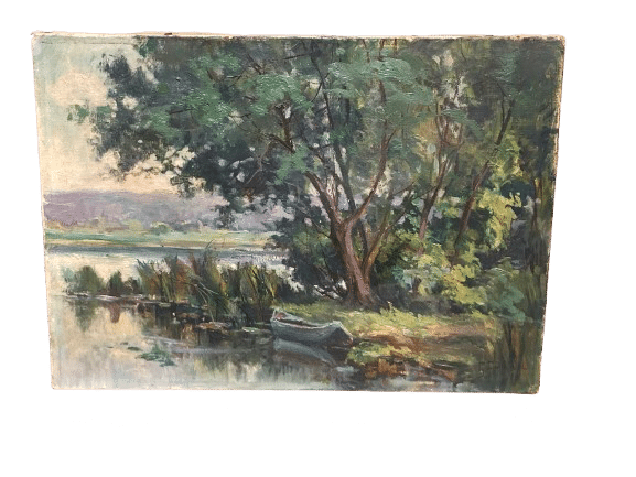 huile sur toile signée de soorinil