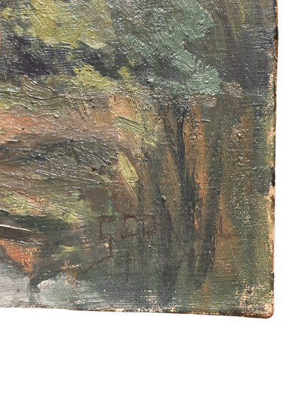 huile sur toile signée de soorinil