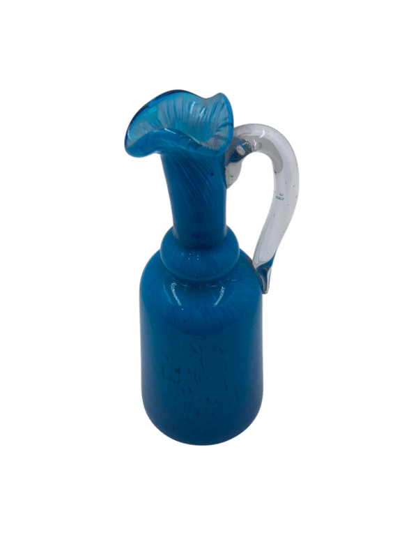 jarre verre bleu