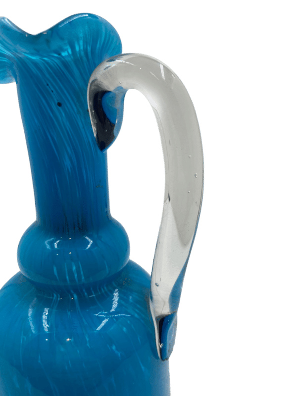 jarre verre bleu