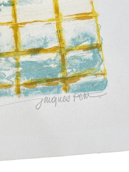 lithographie jacques petit