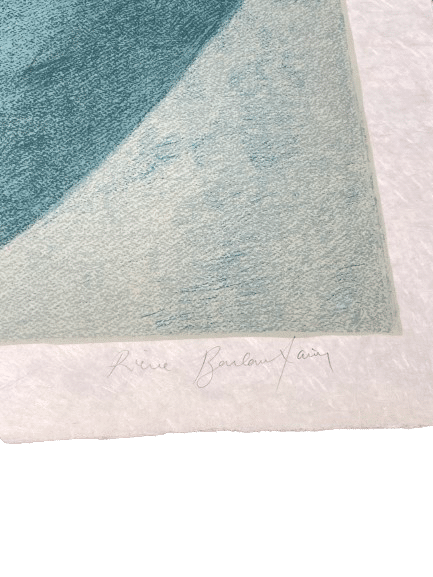 lithographie le peignoir japonais pierre boncompain