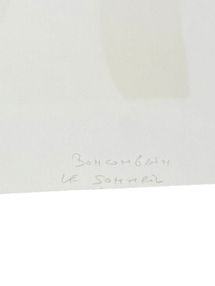 lithographie pierre boncompain