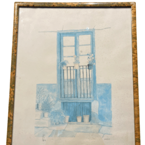 lithographie signée Bile