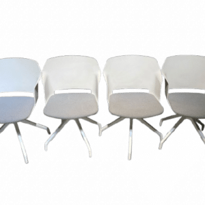 lot quatre fauteuils clop diemme