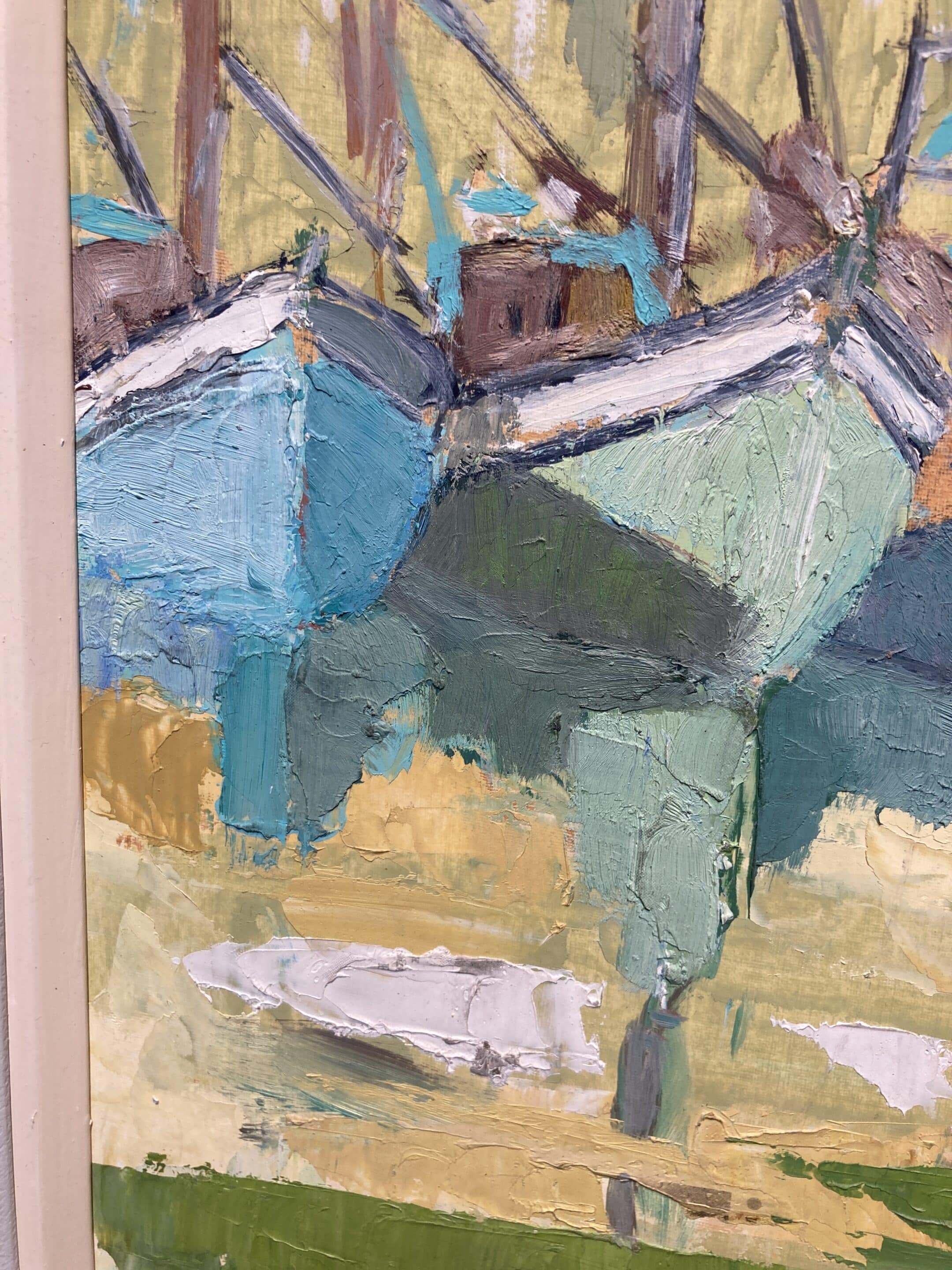 peinture au couteau moun pollat